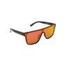 Optic Nerve Mojo Filter Polarized Sunglasses - Black & Red/Smoke Lens - Adult
