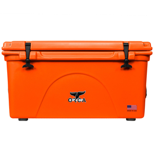 ORCA 75 Quart Cooler - Blaze Orange