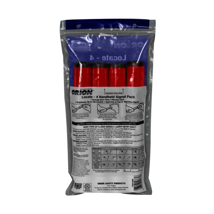 Orion Locator Marine Hand Held Red Flare Signal Pack Orion Locator Marine Hand Held Red Flare Signal Pack