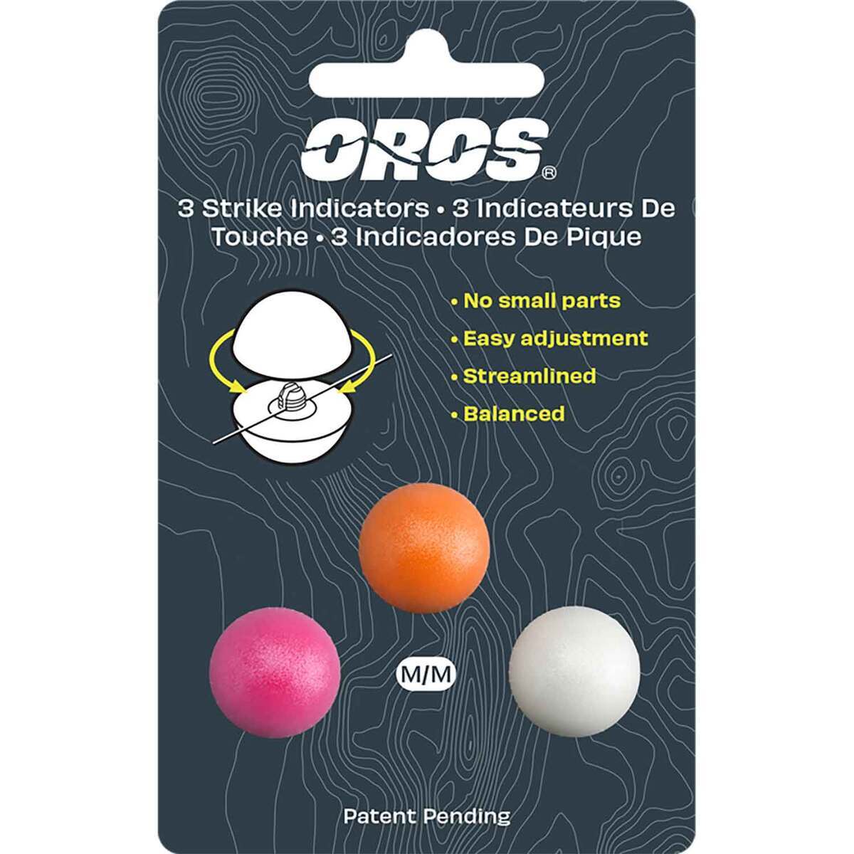 Oros Fly Fishing Screw-on Strike Indicator - 3 Pack Oros Fly Fishing Screw-on Strike Indicator - 3 Pack