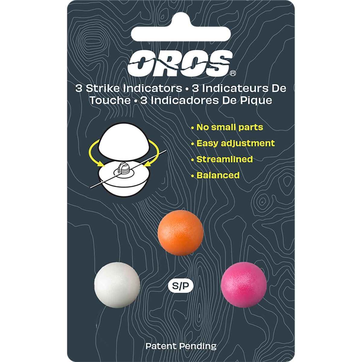 Oros Fly Fishing Screw-on Strike Indicator - 3 Pack Oros Fly Fishing Screw-on Strike Indicator - 3 Pack