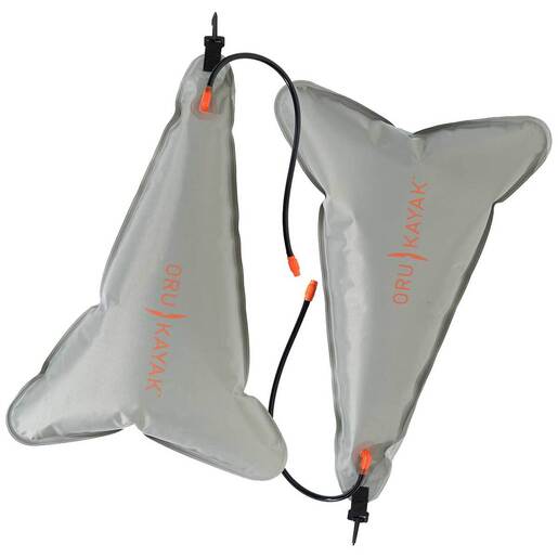 Oru Kayak Float Bags - Gray