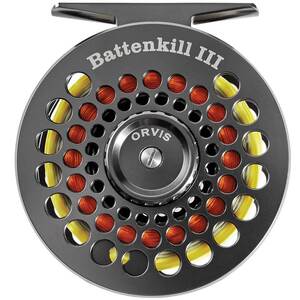 Orvis Battenkill Disc III Fly Fishing Reel - Past Season - 5-7wt, Black Nickel