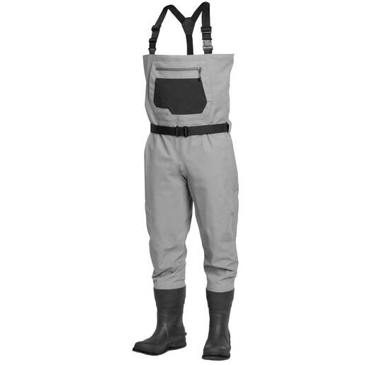 Orvis Clearwater Bootfoot Fly-Fishing Waders - Gray M - Orvis
