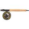 Orvis Clearwater Fly Fishing Combo - 9ft, 6wt, 4pc - Black Chrome with White Accents