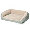 Orvis ComfortFill-Eco Bolster Fleece Dog Bed - Medium