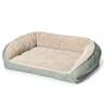 Orvis ComfortFill-Eco Bolster Fleece Dog Bed - Medium