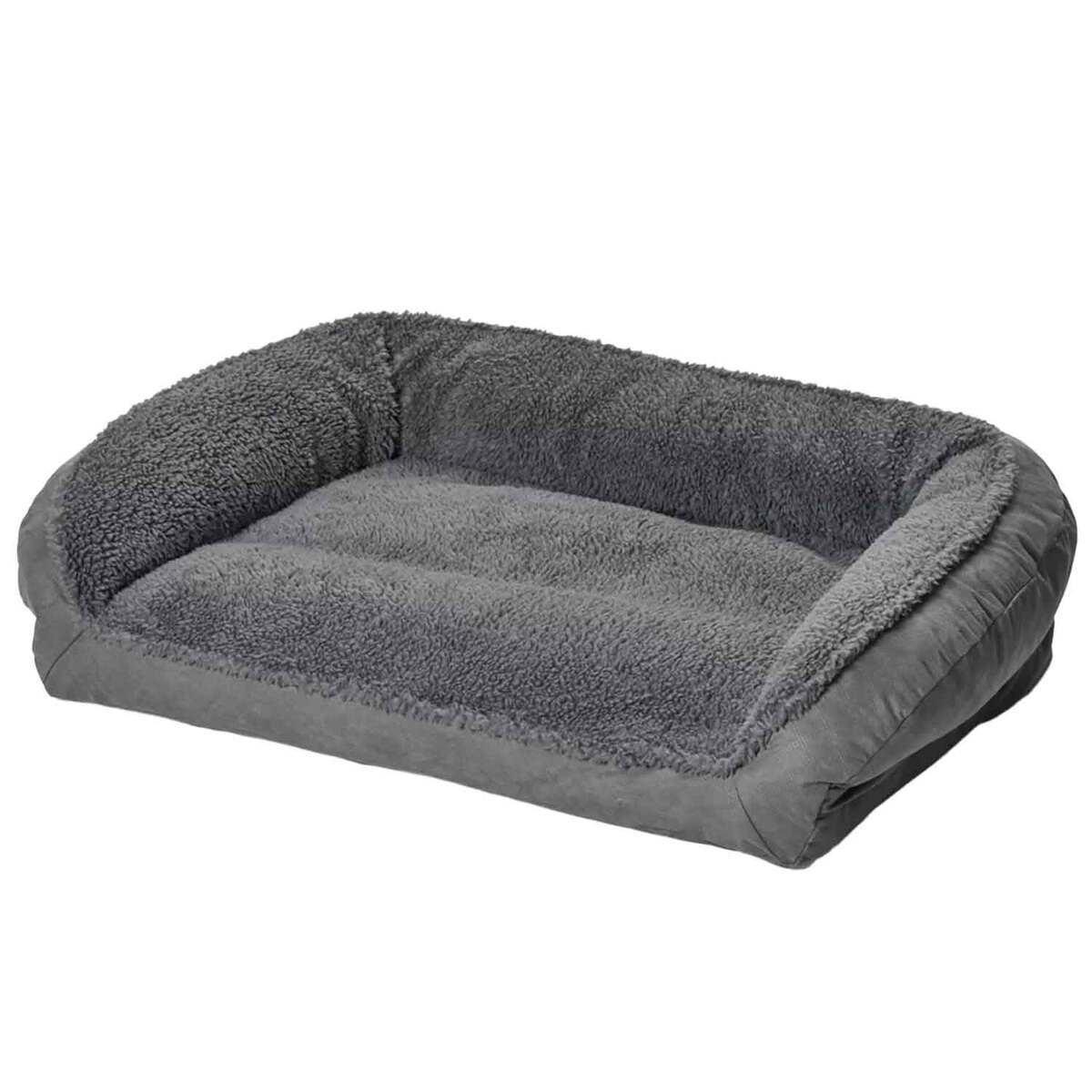 Orvis ComfortFill-Eco Bolster Fleece Dog Bed - X-Large Orvis ComfortFill-Eco Bolster Fleece Dog Bed - X-Large