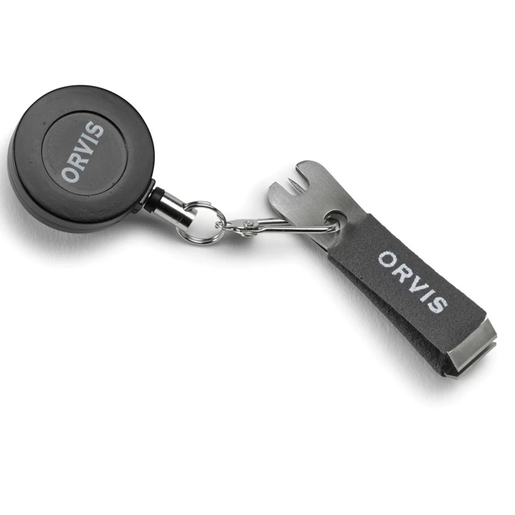 Orvis Comfy Grip Storm Nipper and Zinger Combo Line Nipper - Orvis