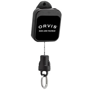 Orvis Gear keeper Super Zinger Retractor - 50lb, Black, 3ft