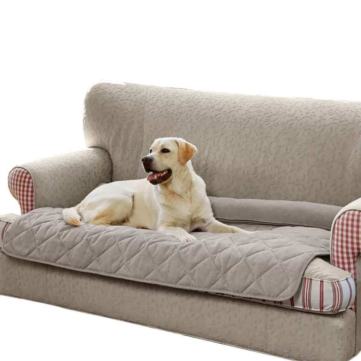Orvis Grip-Tight Quilted Furniture Protector with Zip-Off Bolster Orvis Grip-Tight Quilted Furniture Protector with Zip-Off Bolster