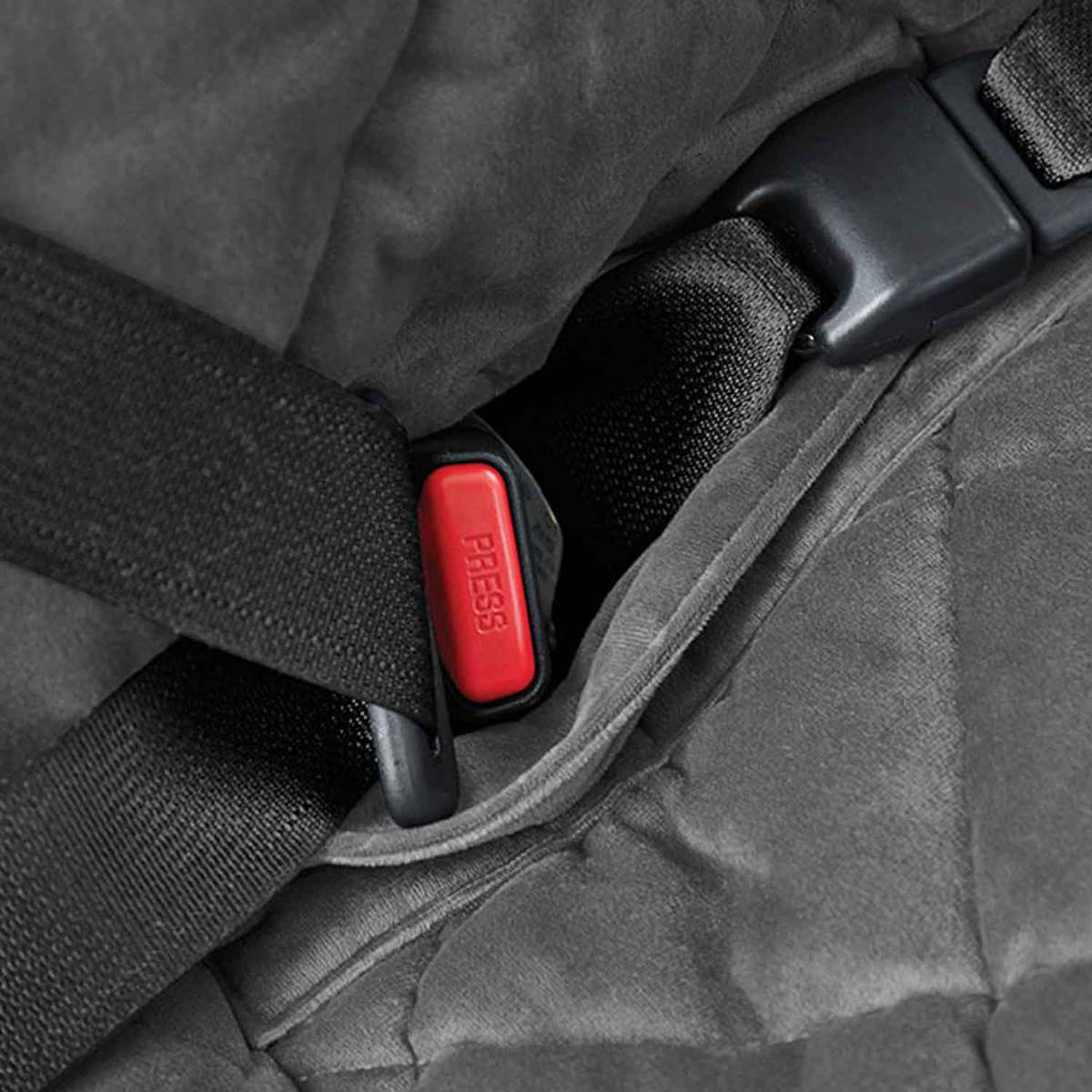 Orvis Grip-Tight Windowed Dog Hammock Gray Seat Protector - Sedan/SUV Large - Gray 66in x 51in Orvis Grip-Tight Windowed Dog Hammock Gray Seat Protector - Sedan/SUV Large - Gray 66in x 51in