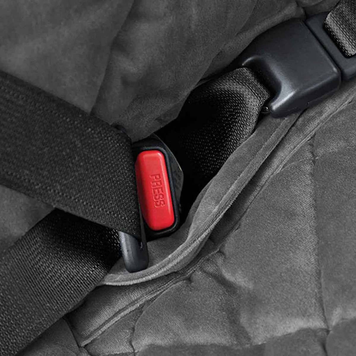 Orvis Grip-Tight Windowed Dog Hammock Gray Seat Protector - Sedan/SUV X-Large - Gray 66in x 62in Orvis Grip-Tight Windowed Dog Hammock Gray Seat Protector - Sedan/SUV X-Large - Gray 66in x 62in