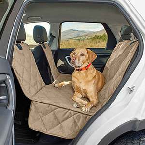 Orvis Grip-Tight Windowed Dog Hammock Khaki Seat Protector - Sedan/SUV X-Large