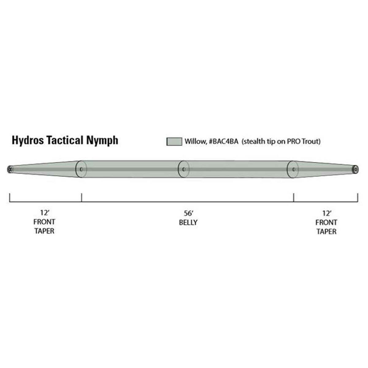 Orvis Hydros Tactical Nymph Floating Fly Fishing Line - DT1F Willow 80.5ft - Willow Orvis Hydros Tactical Nymph Floating Fly Fishing Line - DT1F Willow 80.5ft - Willow