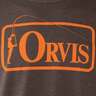 Orvis Men's Bent Rod Badge Short Sleeve Casual Shirt