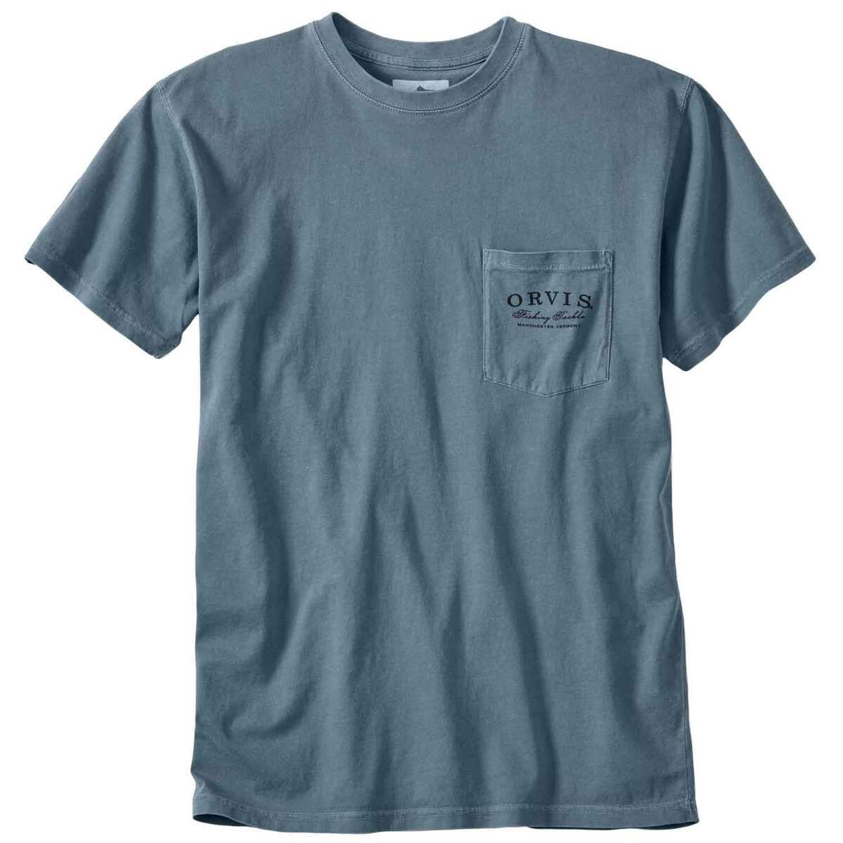 Orvis Men's Crossed Rods Vintage Short Sleeve Shirt Orvis Men's Crossed Rods Vintage Short Sleeve Shirt