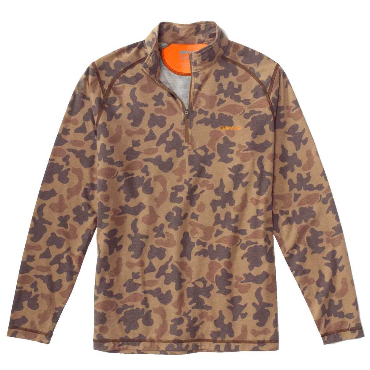Orvis Men's Drirelease Quarter Zip Long Sleeve Fishing Shirt Orvis Men's Drirelease Quarter Zip Long Sleeve Fishing Shirt