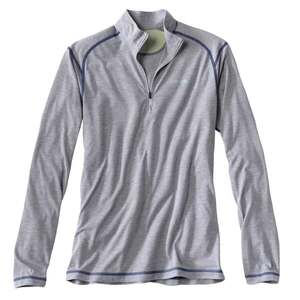 Orvis Men's Drirelease Quarter Zip Long Sleeve Fishing Shirt