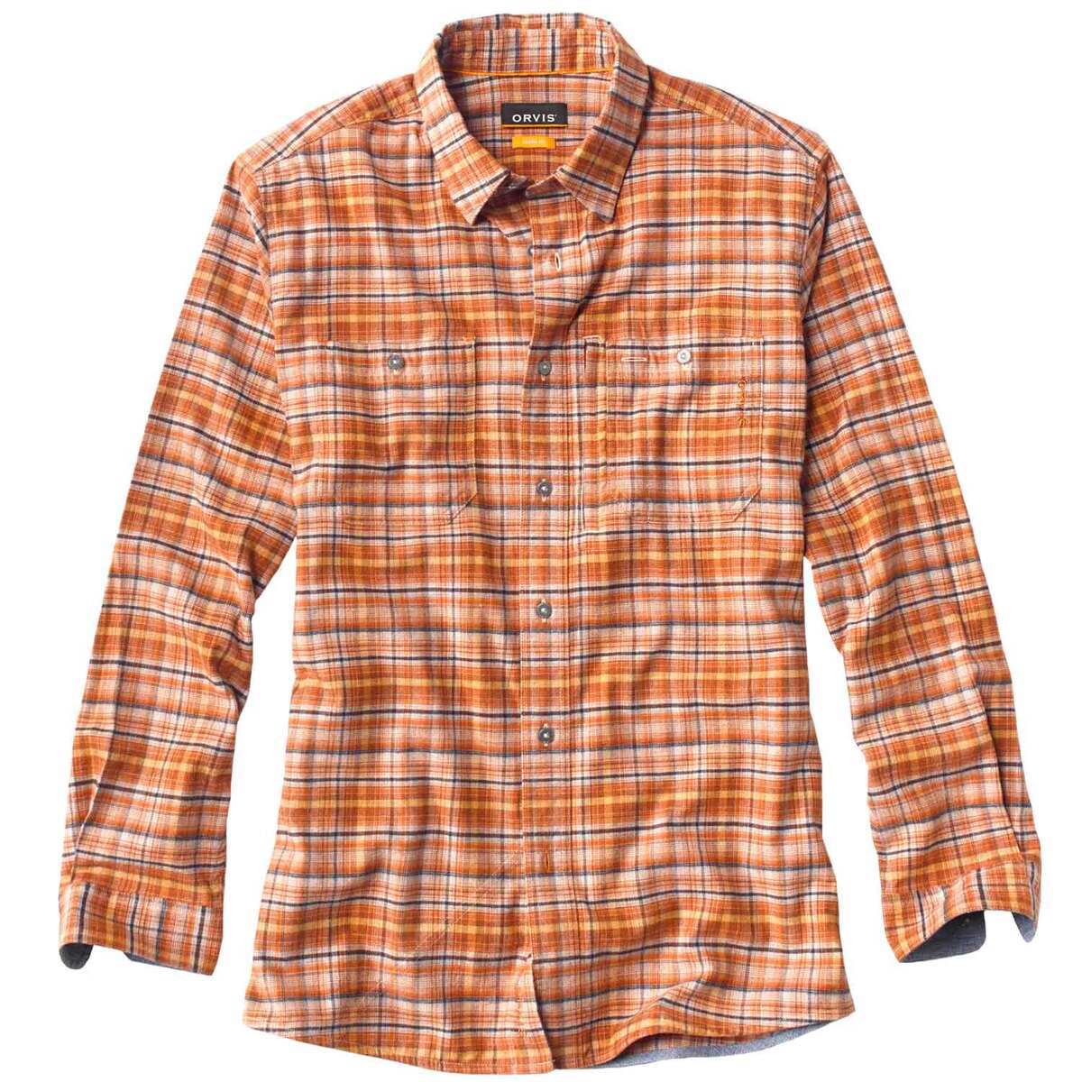 Orvis Men's Flat Creek Tech Long Sleeve Casual Shirt Orvis Men's Flat Creek Tech Long Sleeve Casual Shirt