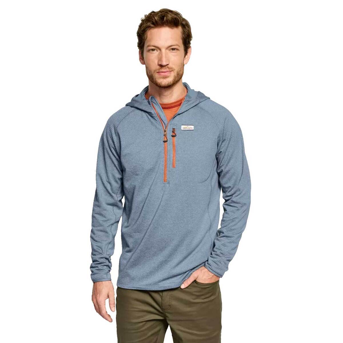 Orvis Men's Horseshoe Hills Quarter Zip Long Sleeve Fishing Shirt Orvis Men's Horseshoe Hills Quarter Zip Long Sleeve Fishing Shirt