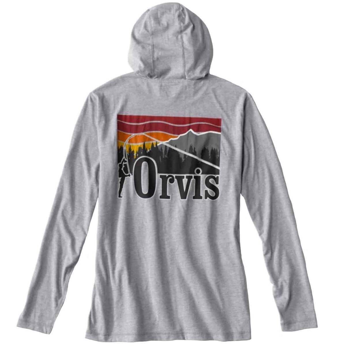 Orvis Camo Trout Logo Drirelease Hoodie