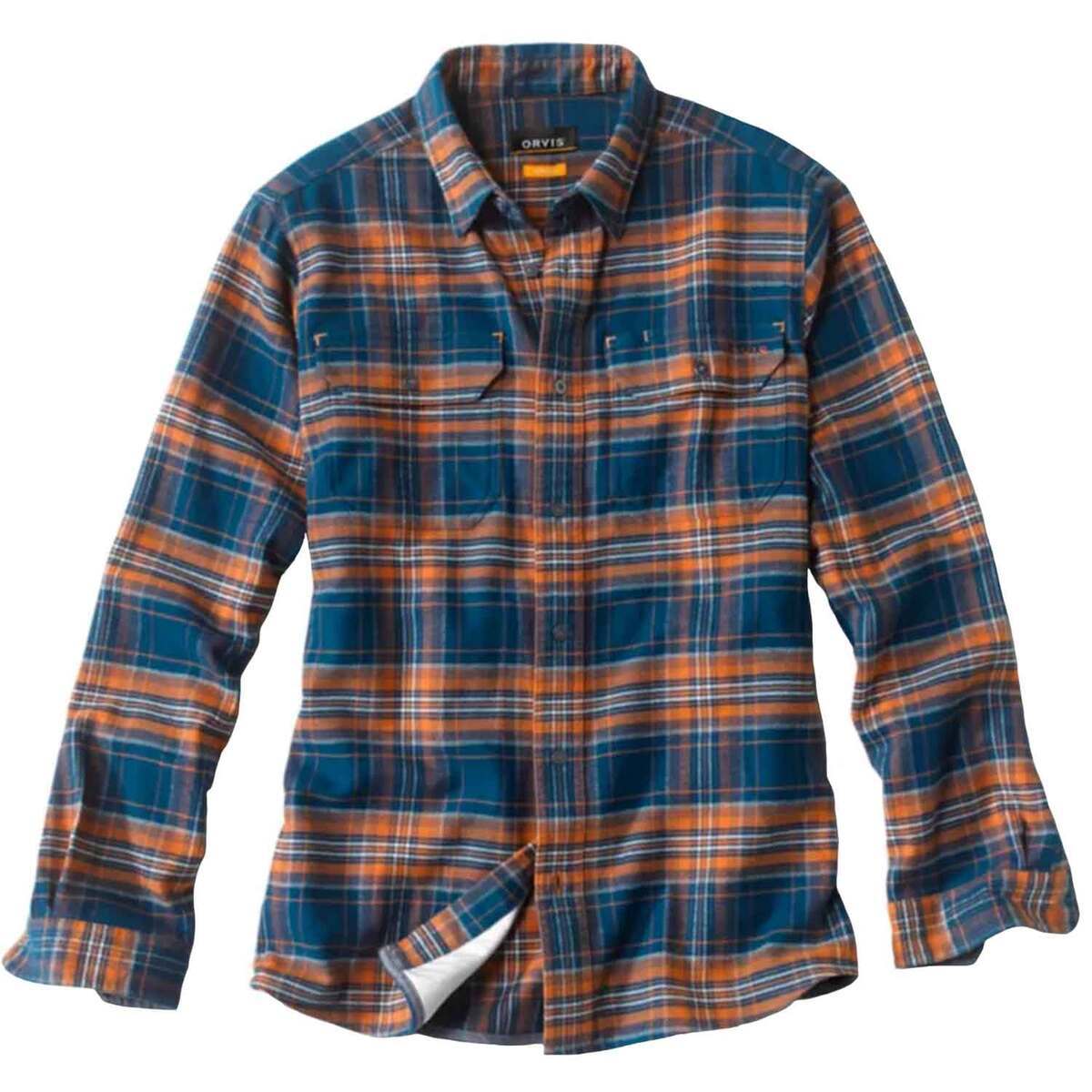 Orvis Men's Mid Mountain Tech Flannel Long Sleeve Fishing Shirt Orvis Men's Mid Mountain Tech Flannel Long Sleeve Fishing Shirt