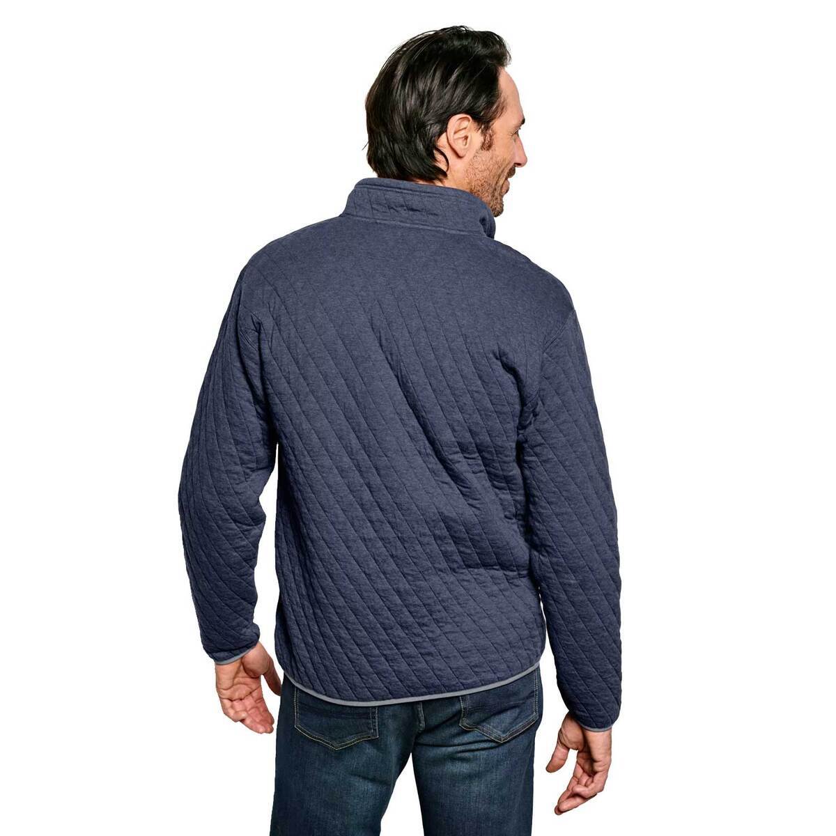 Orvis Men's Outdoor Quilted Snap Sweatshirt Orvis Men's Outdoor Quilted Snap Sweatshirt