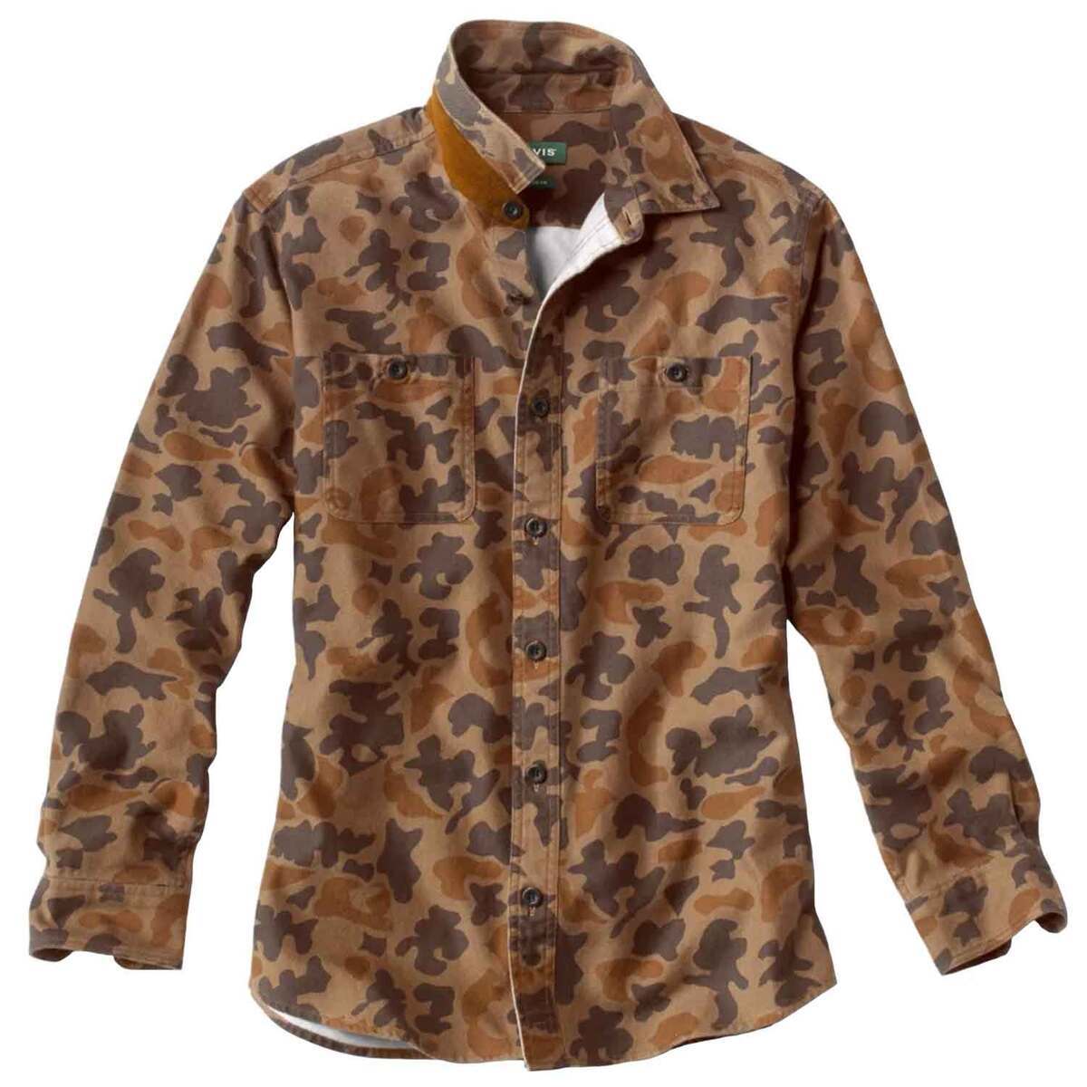 Orvis Men's Perfect Flannel Long Sleeve Casual Shirt Orvis Men's Perfect Flannel Long Sleeve Casual Shirt