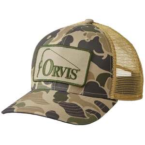 Orvis Men's Retro Trucker Hat - Camouflage - One Size Fits Most