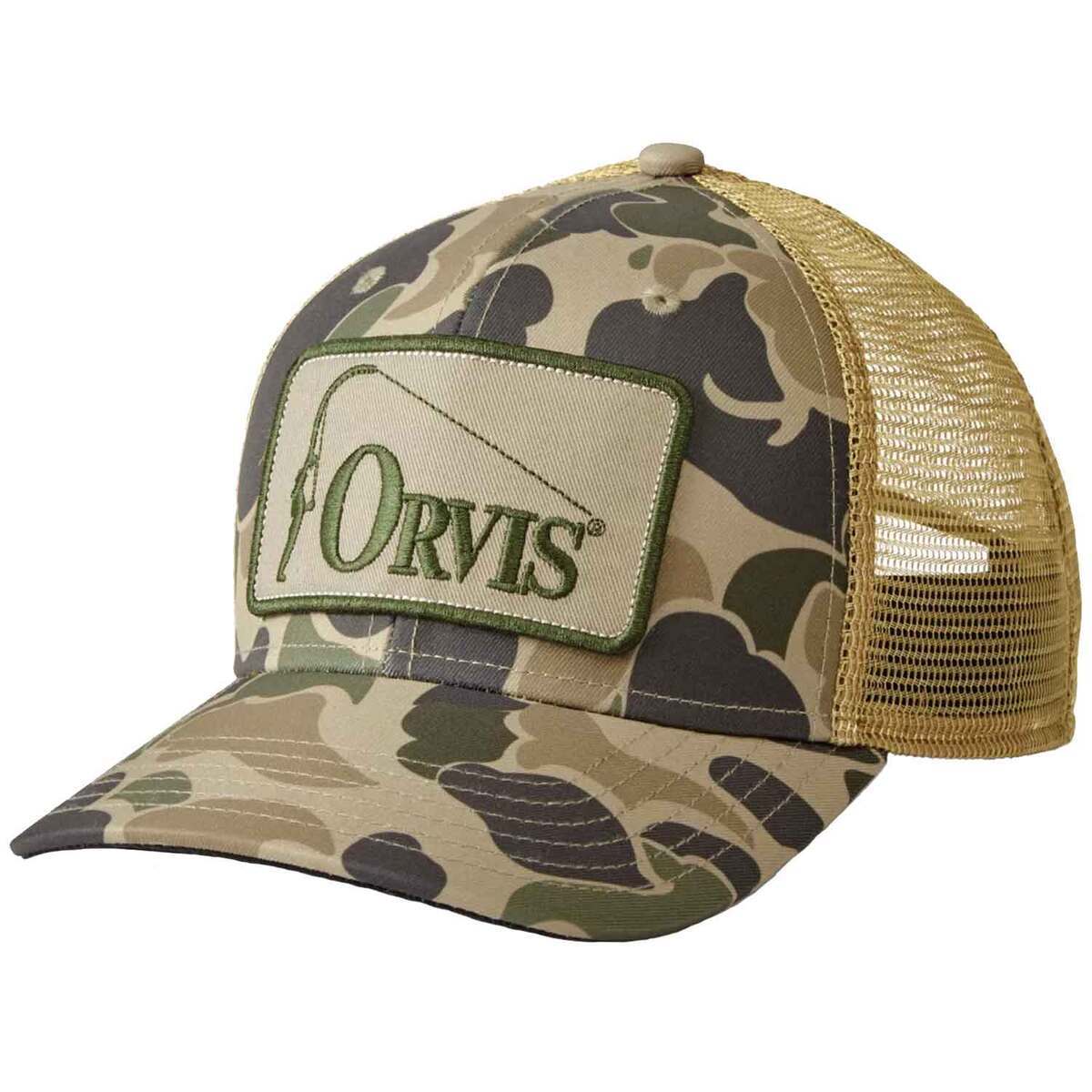 Orvis Men's Retro Trucker Hat - Camouflage - One Size Fits Most - Camo One Size Fits Most Orvis Men's Retro Trucker Hat - Camouflage - One Size Fits Most - Camo One Size Fits Most