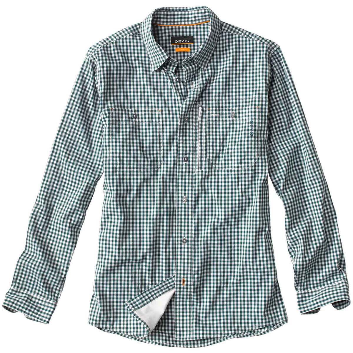 Orvis Men's River Guide Long Sleeve Fishing Shirt Orvis Men's River Guide Long Sleeve Fishing Shirt