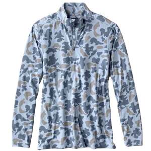 Orvis Men's Sun Defense Quarter Zip Long Sleeve Fishing Shirt
