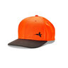 Orvis Men's Waxed Brim Solid Back Hat - Blaze Orange - Blaze Orange One Size Fits Most