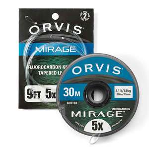 Orvis Mirage Leader/Tippet Combo Pack - 3X, Clear