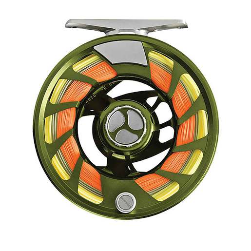 Orvis Mirage LT Fly Fishing Reel - Olive with Silver Accents