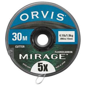 Orvis Mirage Tippet - 1X Clear 30m