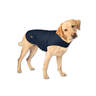 Orvis Quilted Waxed Cotton Dog Jacket - X-Large - Navy Blue - Navy Blue X-Large