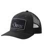 Orvis Ripstop Covert Trucker Men's Fishing Adjustable Hat - Black - One Size Fits Most - Black One Size Fits Most