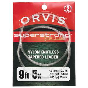 Orvis SuperStrong Plus Tapered Leader - 9ft 2pk
