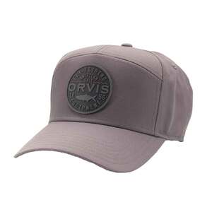Orvis Tech Seven Panel Adjustable Cap - Grey - One Size Fits Most