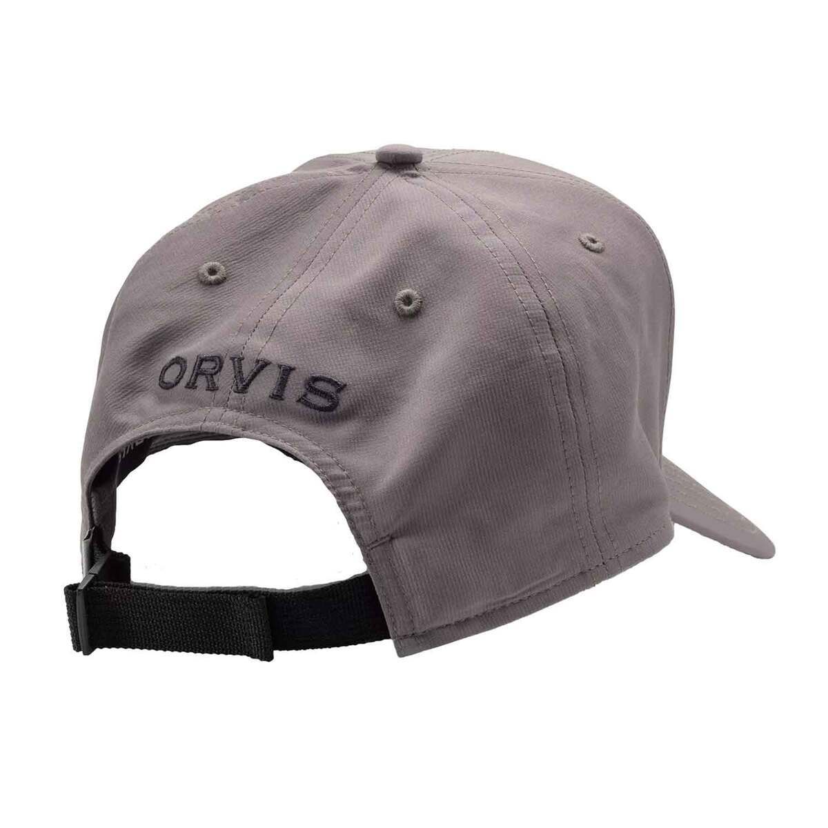 Orvis Tech Seven Panel Adjustable Cap - One Size Fits Most - Grey One Size Fits Most Orvis Tech Seven Panel Adjustable Cap - One Size Fits Most - Grey One Size Fits Most