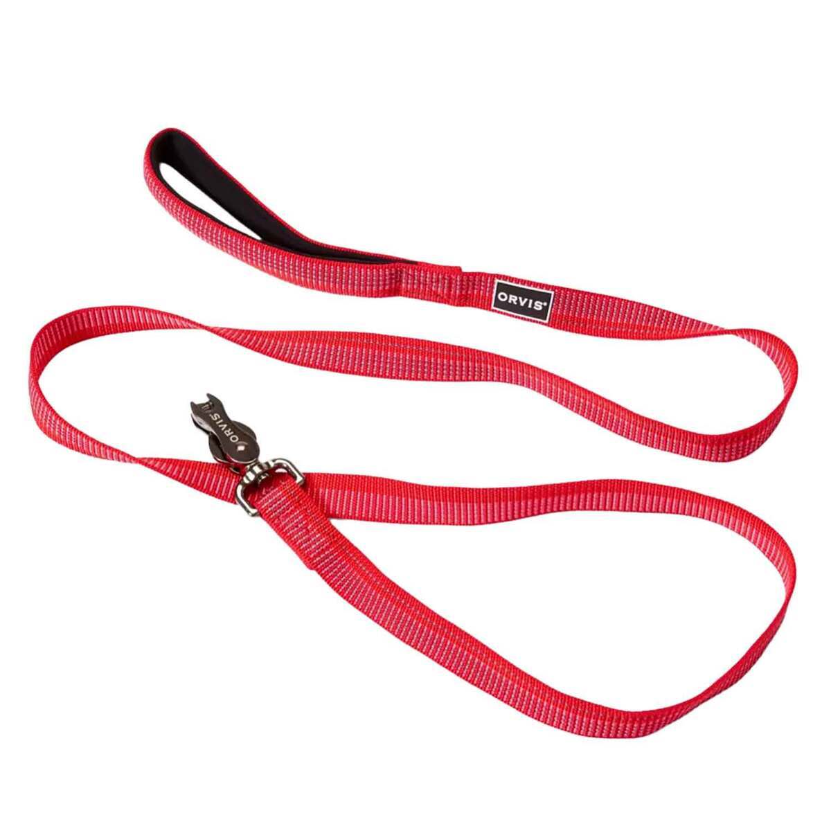 Orvis Tough Trail Dog Leash - Red - Red Orvis Tough Trail Dog Leash - Red - Red
