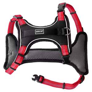 Orvis Tough Trail Polyester Dog Harness - Red, Medium