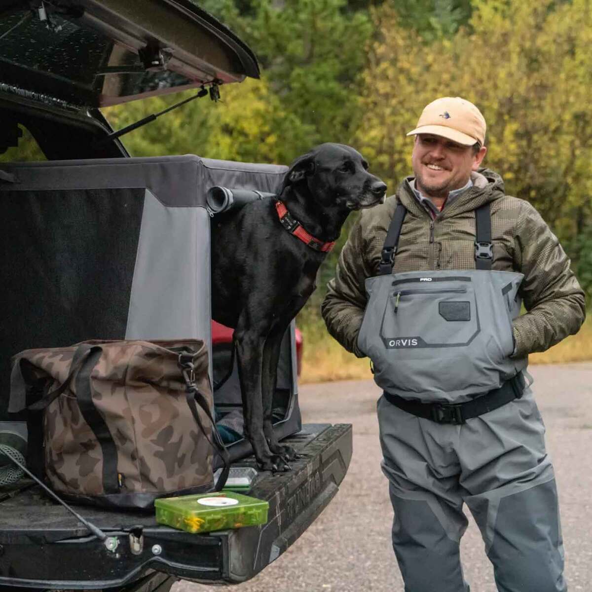 Orvis Tough Trail Polyester Folding Travel Crate - Large | Sportsman's ...