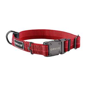 Orvis Tough Trail Red Dog Collar - Medium