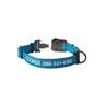 Orvis Tough Trail Reflective Dog Traditional Collar - Large, Blue - Blue Large