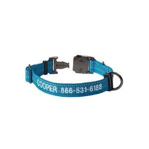 Orvis Tough Trail Reflective Dog Traditional Collar - X-Large, Blue