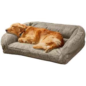 Orvis ToughChew ComfortFill-Eco Bolster Dog Bed