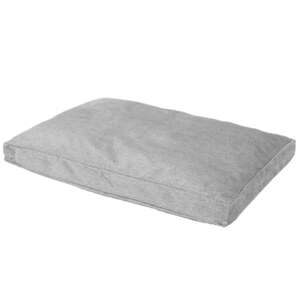 Orvis ToughChew ComfortFill-Eco Platform Dog Bed - Grey Tweed - Medium